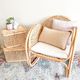 Woven Rattan Occasional Chair