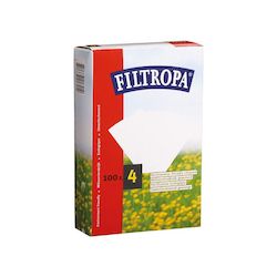 Coffee shop: Filtropa Paper Filters - Size 4