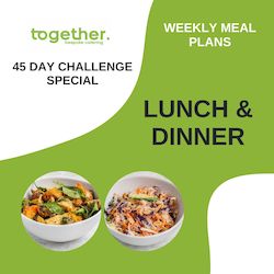 45 Day Meal Plan  - Lunch/dinner