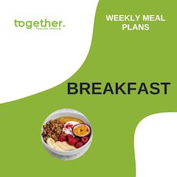 Weekly Meal Plan - BREAKFAST ONLY