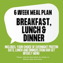 Catering: 6 WEEK MEAL PLAN - BREAKFAST, LUNCH & DINNER