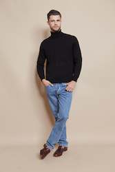 Mens: Roll Neck Sweater