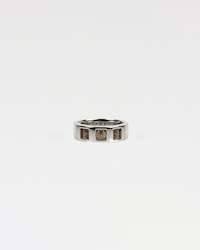 Triadic Ring - Polished Silver