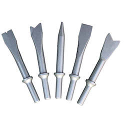 Tool, household: AmPro A1702 Air Chisel Set 5pc (for A3101 and A3107 Hammers)