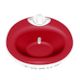 TORUSâ¢ MINI Filtered Water Bowl - 1-Liter  (1/4 Gallon) - RED - for Cats, Puppies & Small Dogs - Portable - Fits in your bag…