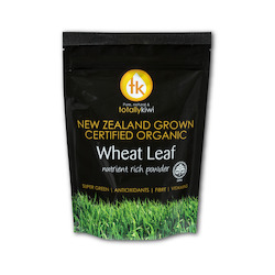 Organic Flax Seed Oil: Certified Organic Wheat Leaf Powder 200g