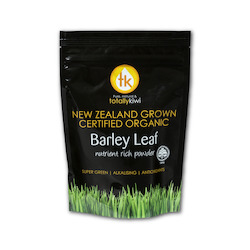 Organic Flax Seed Oil: Certified Organic Barley Leaf Powder 200g