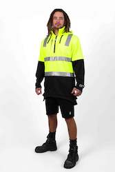 Work clothing: Tradesman Hi Vis Hoodie -Yellow