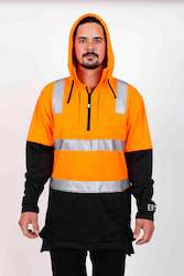 Tradesman Hi Vis Hoodie - Orange