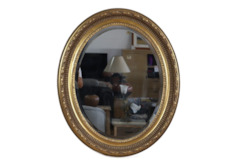 Furniture: TNC Oval Mirror, 70 cm x 91 cm
