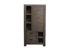 TNC Solid Wood Large 2m Bookcase