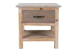 TNC Recycled Fir Bedside Table