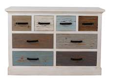 TNC 8 Drawers Chest, Recycled Fir