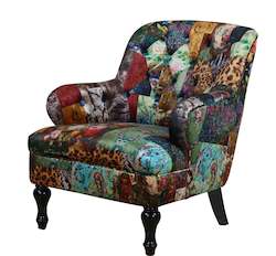 Furniture: TNC Patchwork Armchair, 2191-55D