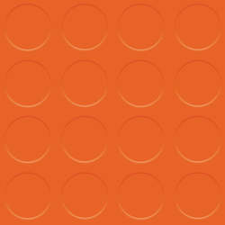 Studded Rubber Flooring - Orange - 1sqm (Free Delivery NZ)