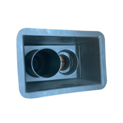 Dual Overflow Outlet 100/150mm (Commercial)