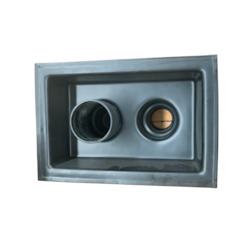 Dual Overflow Outlet 75/100mm (Residential)