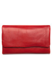 Clothing: Status anxiety - audrey wallet, red - trouble &. Fox + sidecar mens &. Womens clothing online - new zealand
