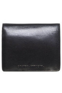 Status Anxiety - Nathaniel Wallet, Black Leather by Status Anxiety