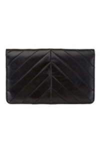 Status Anxiety - Mildred Clutch, Black by Status Anxiety