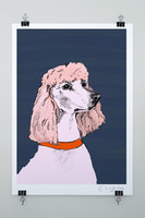 Clothing: Evie Kemp - The Poodle Print (A4 or A3) by Evie Kemp