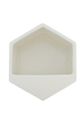George &. Co - large hexagon wall planter, white - trouble &. Fox + sidecar mens &. Womens clothing online - new zealand