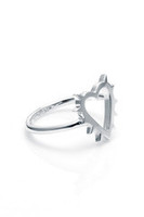Stolen girlfriends club - spike heart ring, silver - trouble &. Fox + sidecar…