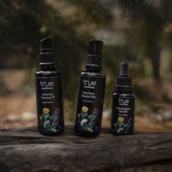 Cosmetic wholesaling: The Daily Trio. Cleanse, Mist, Oil.