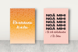 Stationery: Cards: NgÄ kÄri mihi - Birthday
