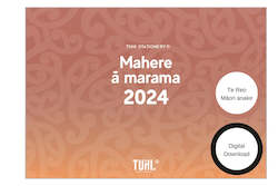 2024 Mahere Ä marama  (Te Reo MÄori) Digital File