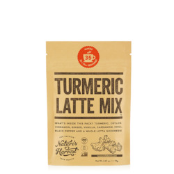 Turmeric Latte Mix 70g by Natures Harvest