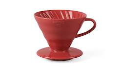 Coffee: Hario V60 coffee dripper ceramic (RED)