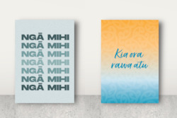 Cards: NgÄ kÄri mihi - Thanks