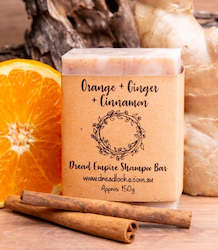 Dread Care: orange, ginger and cinnamon shampoo bar