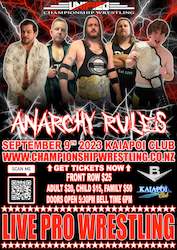 Tickets: Anarchy Rules - September 9th