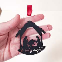 Holy Night Decoration - READY TO SEND