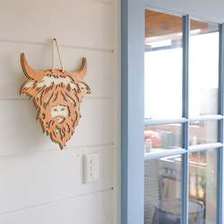 Hairy Cow Sign