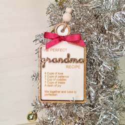 Grandma Christmas decoration