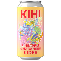 Beer: KIHI Pineapple & Habanero Cider