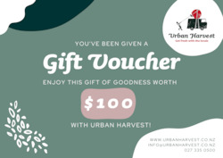 Specialised food: Urban Harvest Gift Voucher