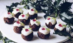Specialised food: Mini Christmas Puddings, 6 pack