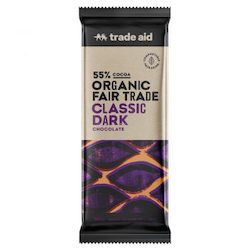 Trade Aid 55% Classic Dark Chocolate 200g