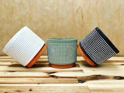 Trondheim Ceramic Pots - Mixed 12cm