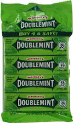 Wrigleys Doublemint 4 pack 5stick Gum