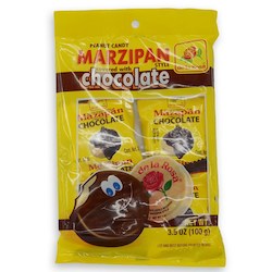 De La Rosa Mazapan Chocolate covered 4ct 3.5oz