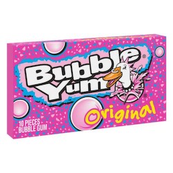 General store operation - mainly grocery: Bubble Yum Original TBX
