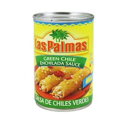 General store operation - mainly grocery: Las Palmas Green Chile Enchilada Sauce Mild 10oz/283g