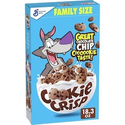 General store operation - mainly grocery: GM Cookie Crisp Cereal 18.3oz/518g (Best before Aug 2023)