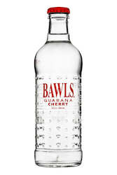General store operation - mainly grocery: BAWLS Guarana Cherry Bottle 10oz/295ml