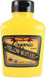 Trader Joes Organic Yellow Mustard 9oz/255g